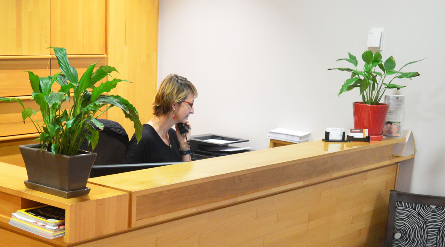 Geriatrician reception area Brisbane